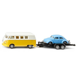 Siku VW T1 w/ Trailer & VW Beetle (1:50)