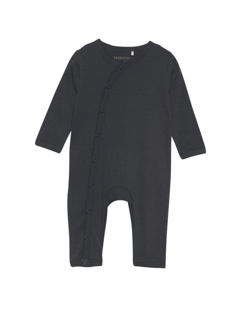 India Kimono Ribbed Playsuit