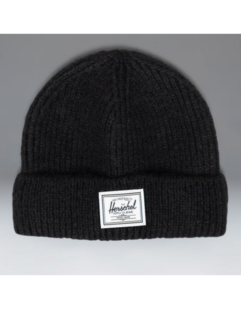 Herschel Super Soft Baby Beanie 6-12m - Black