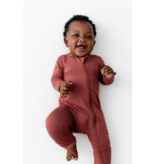 Kyte Baby Ember (Burnt Orange) Zip Romper
