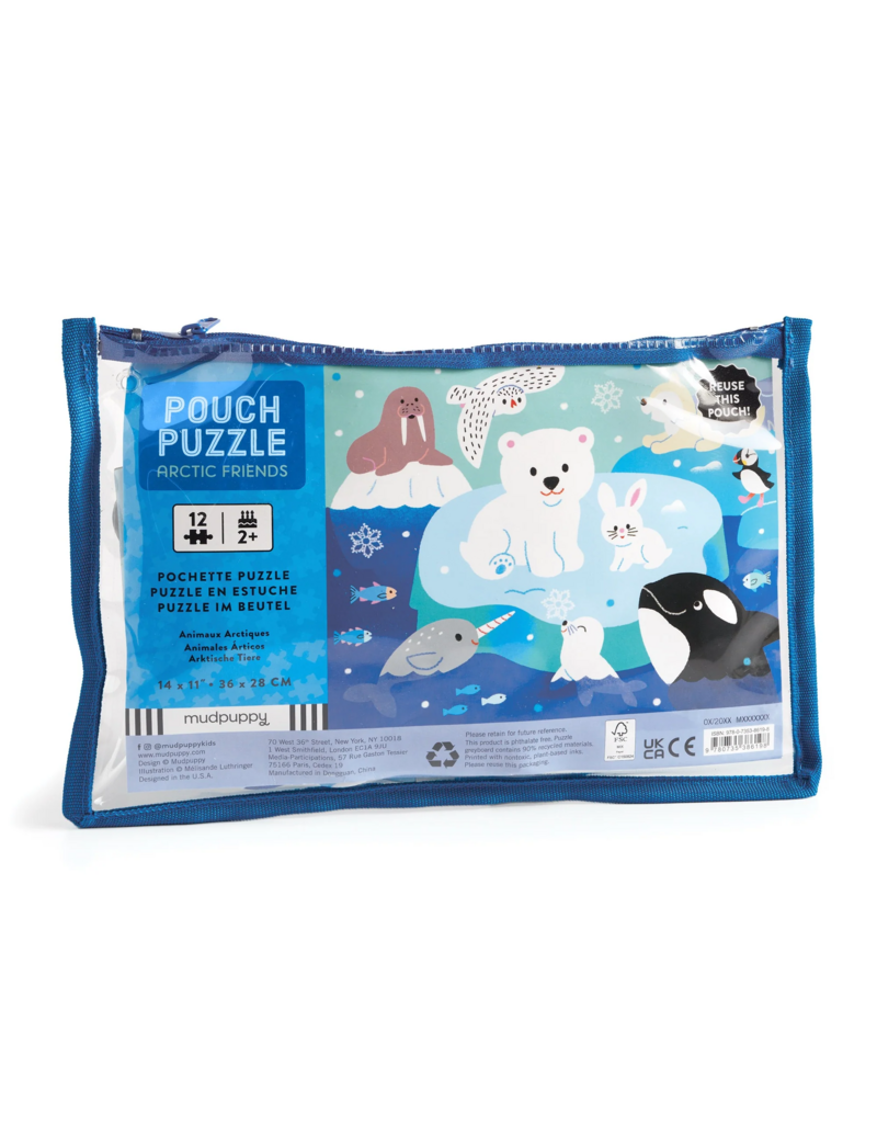 Mudpuppy 12 Piece Puzzle - Arctic Friends
