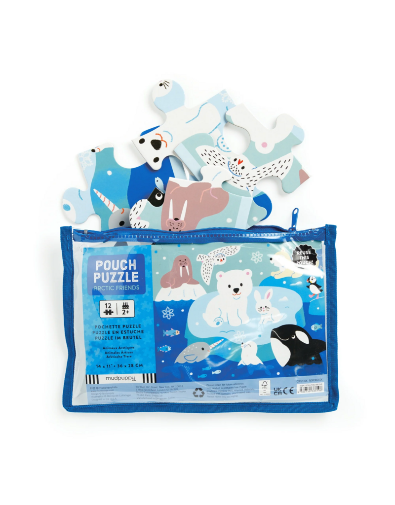 Mudpuppy 12 Piece Puzzle - Arctic Friends