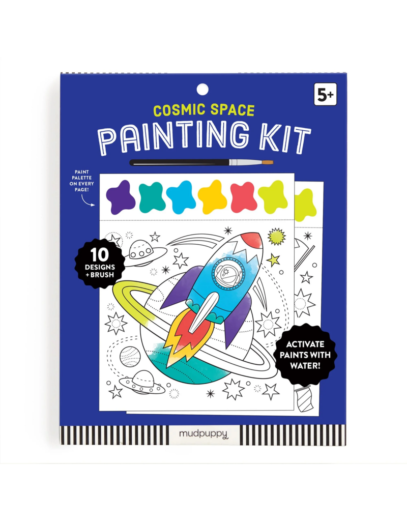 Mudpuppy Cosmic Space Painting Kit