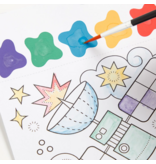Mudpuppy Cosmic Space Painting Kit
