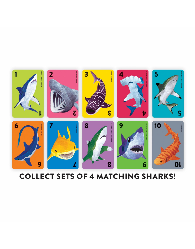 Mudpuppy Card Game: Go Shark! 4y+