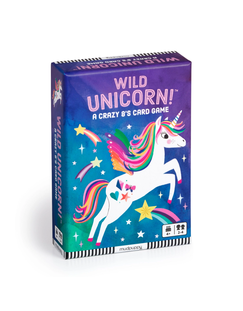 Mudpuppy Card Game: Wild Unicorn! 4y+