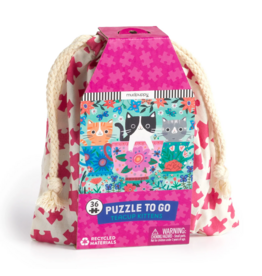 Mudpuppy Puzzle to Go: Teacup Kittens 36pc 3y+