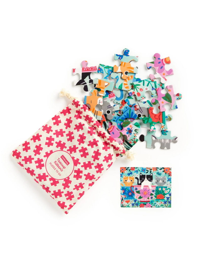 Mudpuppy Puzzle to Go: Teacup Kittens 36pc 3y+