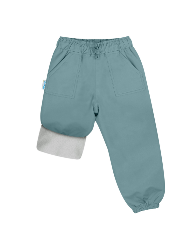 Jan and Jul Dark Spruce Cozy-Dry Lined Rain Pants