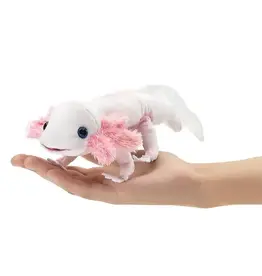Folkmanis Axolotl White Finger Puppet