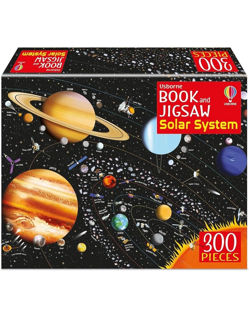Usborne Book & Jigsaw: Solar System