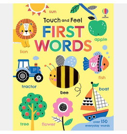 Usborne Baby's Very First Touchy-Feely First Words 12m+