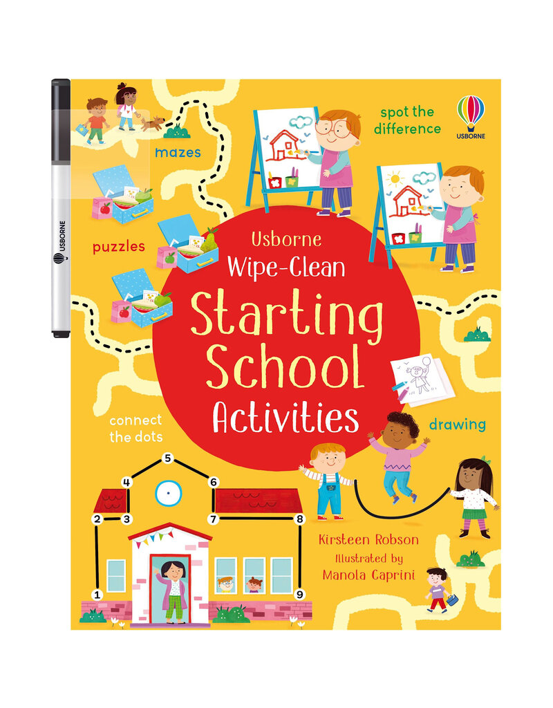 Usborne Wipe-Clean Starting School Activities