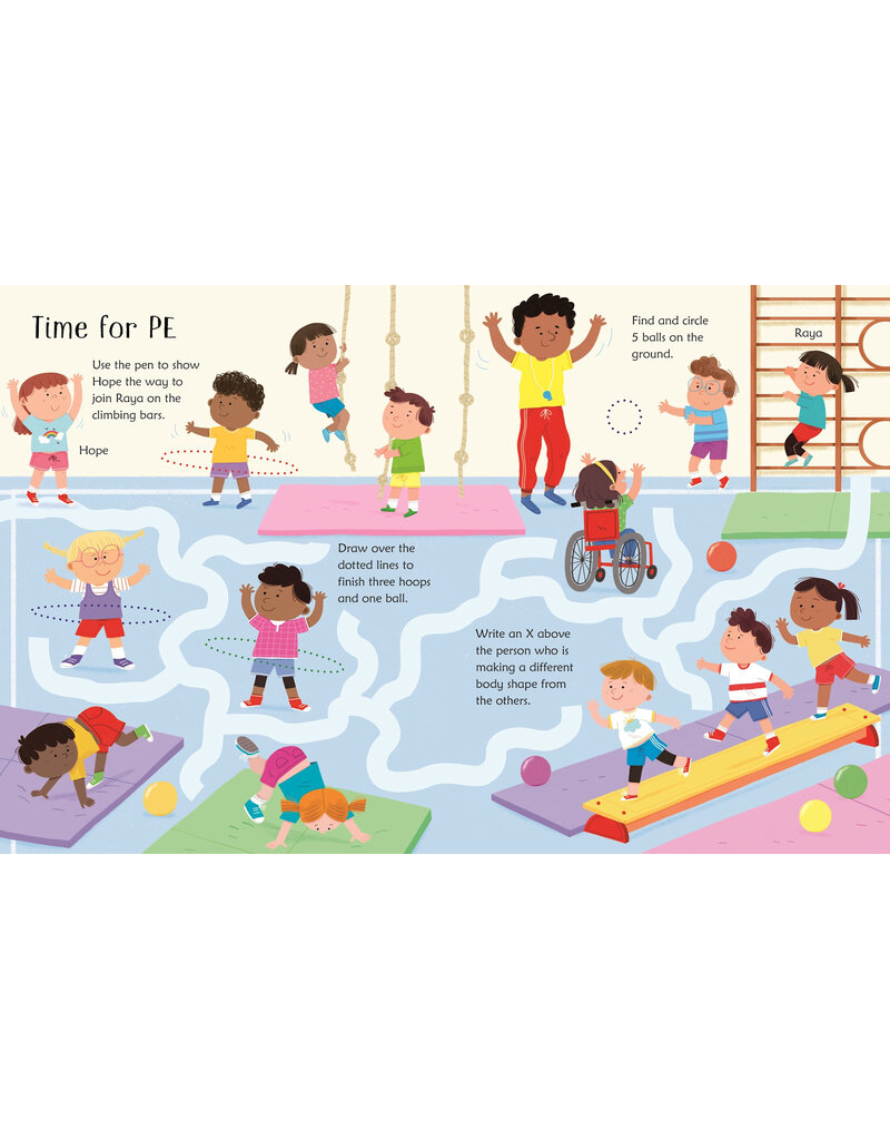 Usborne Wipe-Clean Starting School Activities