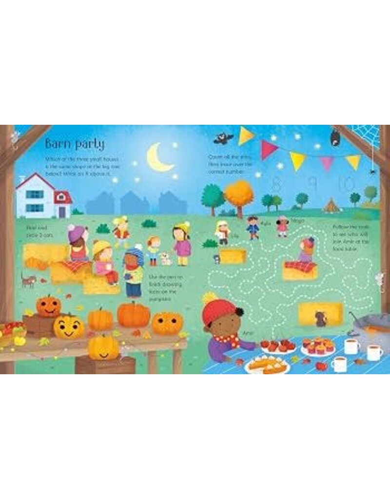 Usborne Wipe-Clean Fall Activities 3y+