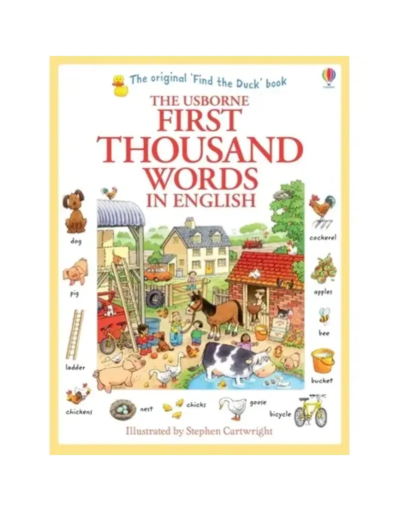 Usborne First Thousand Words in English