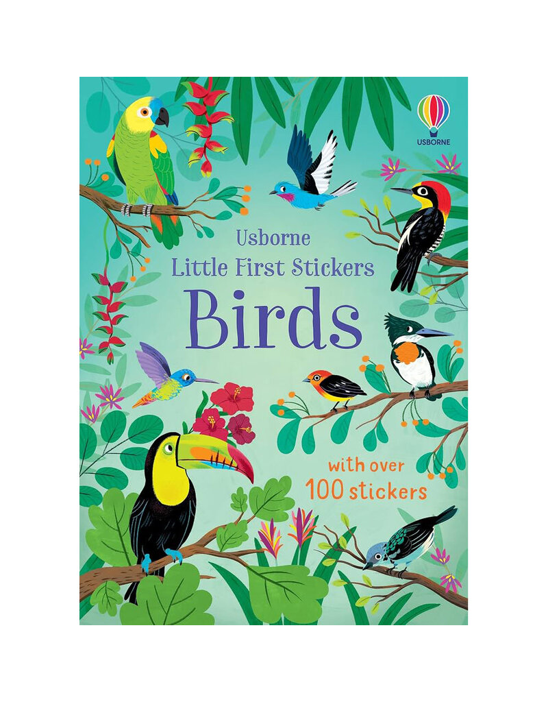 Usborne Little First Stickers Birds 3y+