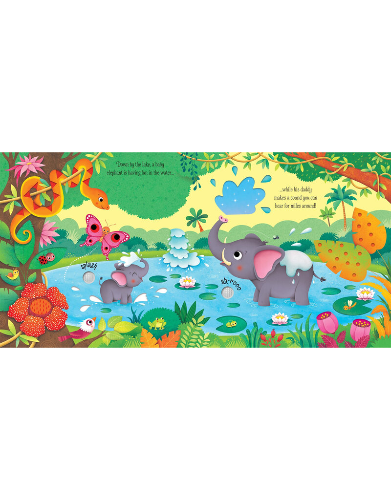 Usborne Jungle Sounds Board Book 3y+