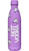 Not Vodka Emoji Series Insulated Water Bottle - Multi 25oz 1Ct Box Unicorn