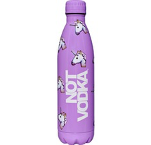 Not Vodka Emoji Series Insulated Water Bottle - Multi 25oz 1Ct Box Unicorn
