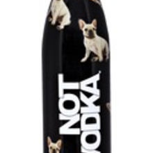 Not Vodka Puppies Series Insulated Water Bottle - Multi 25oz 1Ct Box French Bulldog