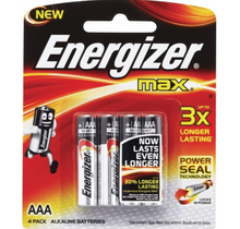 Energizer MAX AAA 4pk