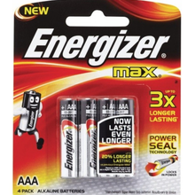 Energizer MAX AAA 4pk