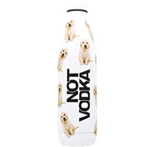 Not Vodka Puppies Series Insulated Water Bottle - Multi 25oz 1Ct Box Golden Retriever