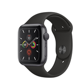 Apple Watch Series 5 GPS, 40mm Space Gray Aluminum Case with Black Sport