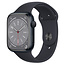 Apple Apple Watch Series 8 GPS 45mm Midnight Aluminum Case with Midnight Sport Band - M/L