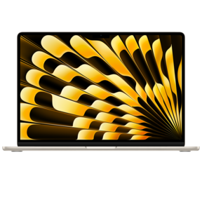 15-inch MacBook Air: Apple M3 chip with 8-core CPU and 10-core GPU, 16GB, 512GB SSD - Starlight