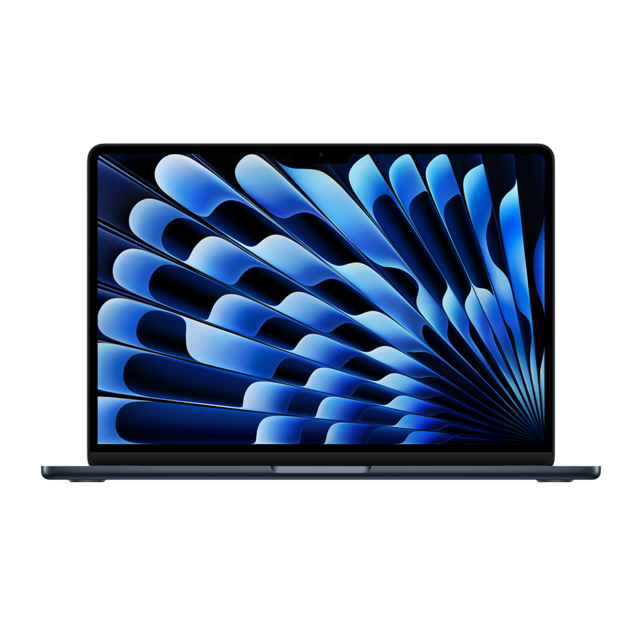 13-inch MacBook Air: Apple M3 chip with 8-core CPU and 10-core GPU, 8GB, 512GB SSD - Midnight