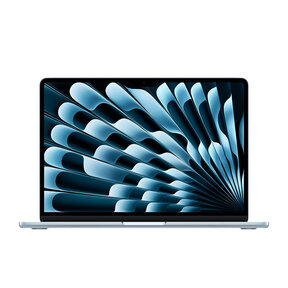 13-inch MacBook Air: Apple M4 chip with 10-core CPU and 8-core GPU, 16GB, 256GB SSD - Sky Blue