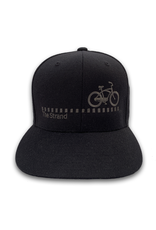 Hermosa Cyclery Hermosa Cyclery Hat 5 - The Strand, Mid-Profile, Gray Logo (FlexFit 110)
