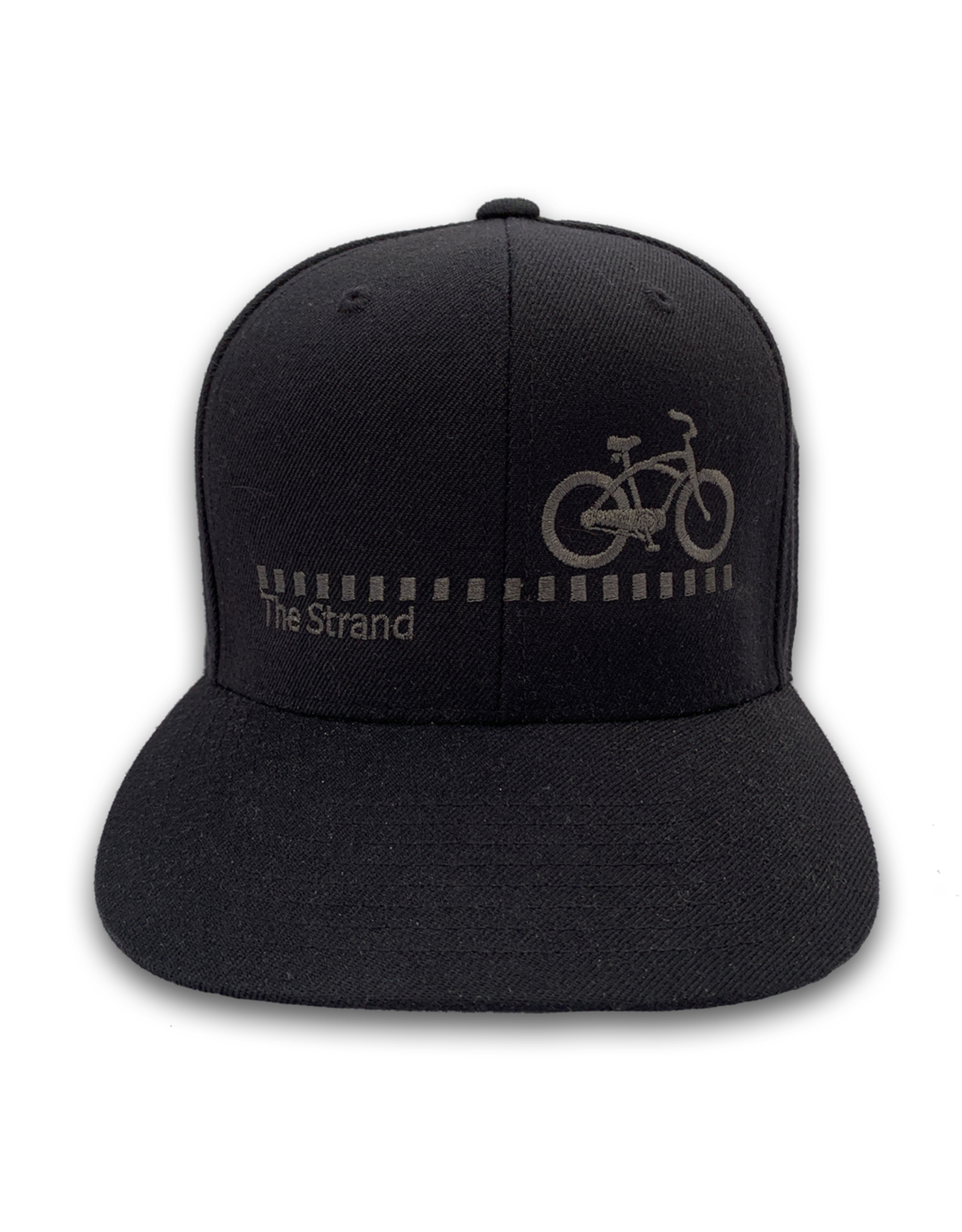 Hermosa Cyclery Hermosa Cyclery Hat 5 - The Strand, Mid-Profile, Gray Logo (FlexFit 110)