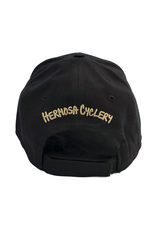 Hermosa Cyclery Hermosa Cyclery Hat - The Strand, Low-Profile, Gold Logo (YP Classic 6245CM)