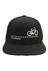 Hermosa Cyclery Hermosa Cyclery Hat - The Strand, Mid-Profile, Gold Logo (FlexFit 110)