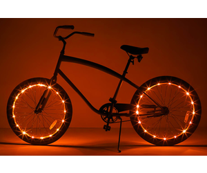 Brightz, Ltd. Wheel Brightz LED Lights - Orange (ONE WHEEL