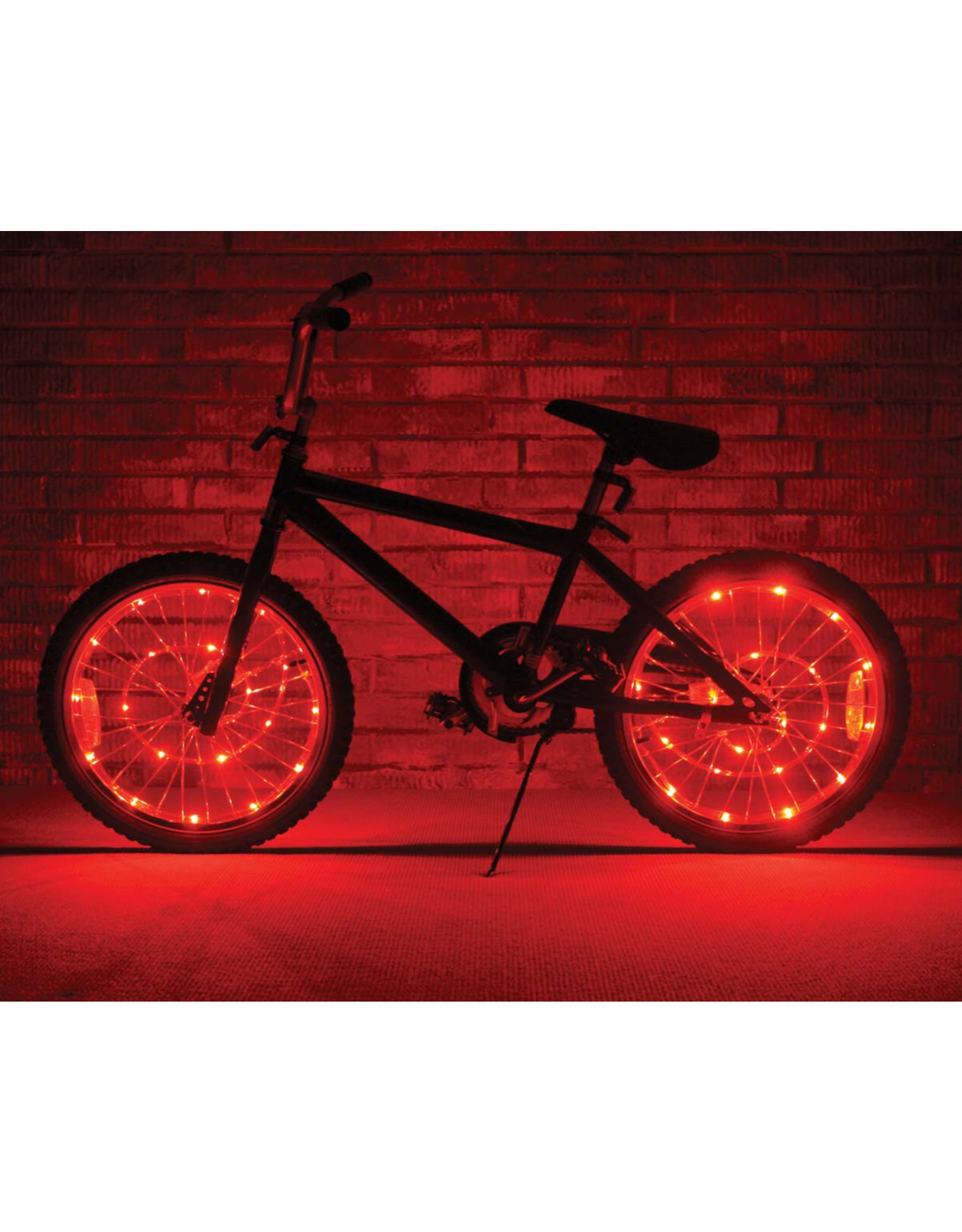 Brightz, Ltd. Wheel Brightz LED Lights - Red (ONE WHEEL)