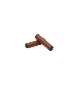 Electra Electra Hand-Stitched Long Grip Set - 125mm, Brown/Black