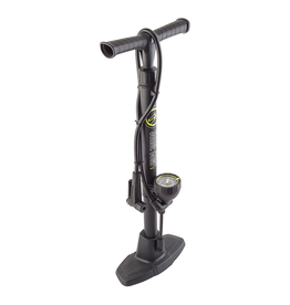 Sunlite Sunlite Air Surge Comp Lite Floor Pump - PV/SV, Blk/Yellow