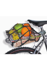 Delta Delta Bungee Cargo Net - 10"x10", Blk/Red