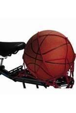 Delta Delta Bungee Cargo Net - 10"x10", Blk/Red