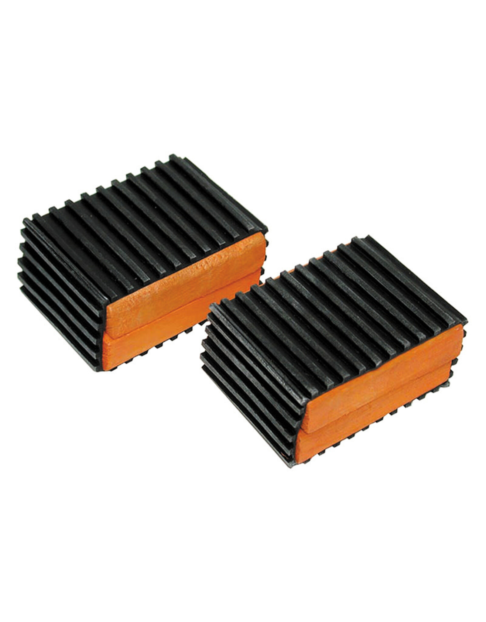 J & B Importers Sunlite 1-1/2" Pedal Blocks - Blk/Orange