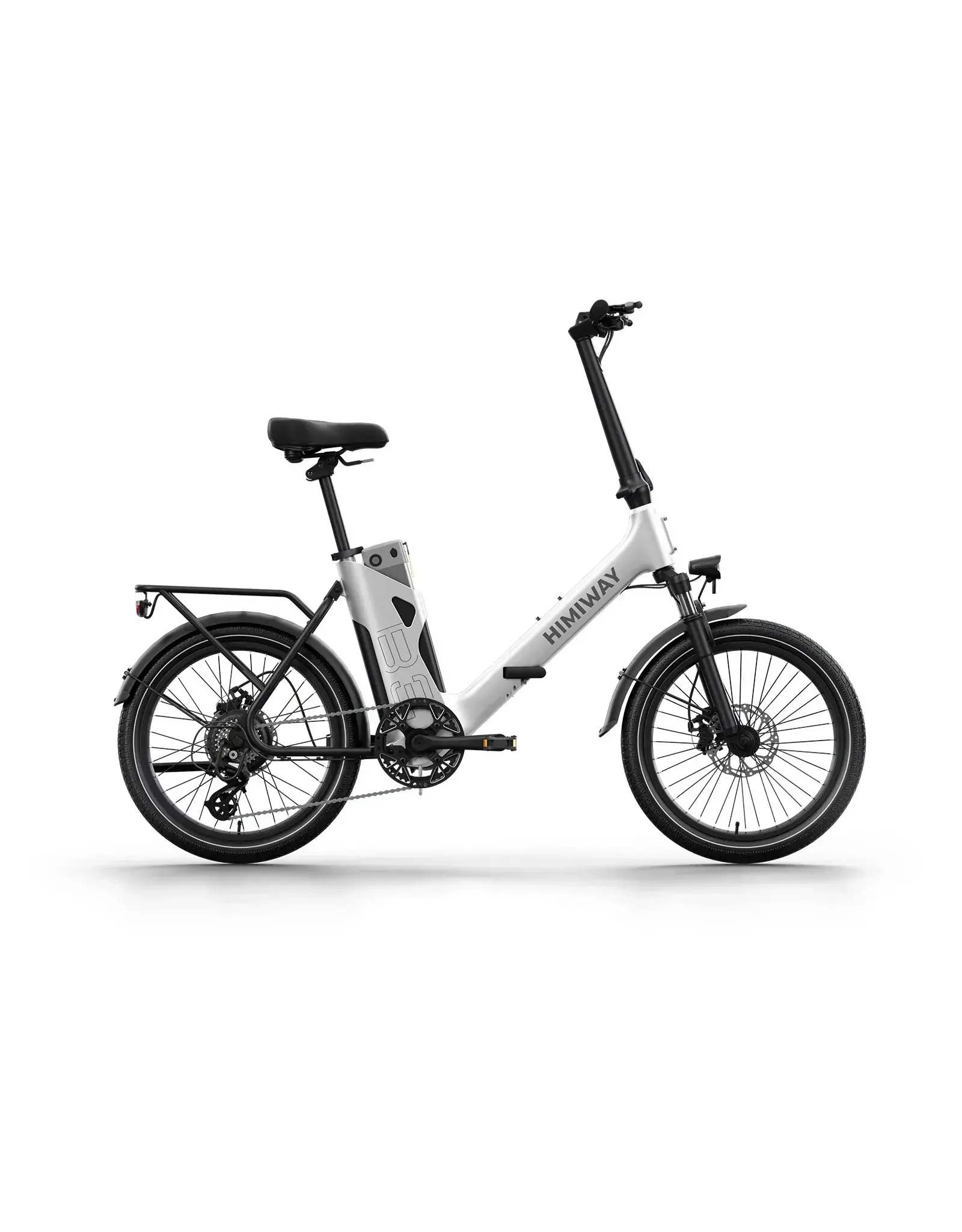 Himiway Himiway B3 Foldable Electric Commuter Bike - White