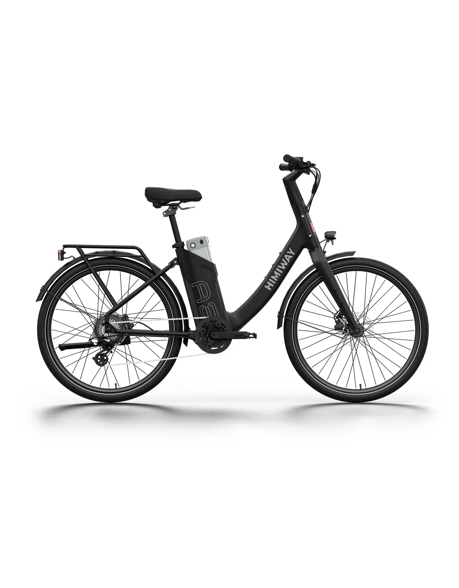 Black commuter bike hotsell