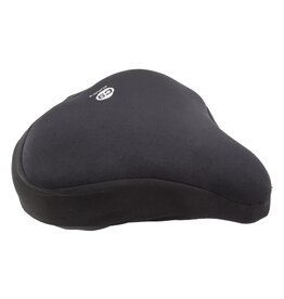 Pyramid Cloud-9 Seat Cover - Cruiser/Exerciser Gel, 11x10", Blk