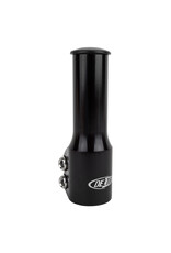 Delta Delta Alloy Stem Riser - 3.25" Raise, 1-1/8", Black