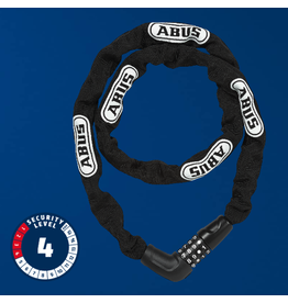 Abus ABUS Steel-O-Chain Combo Lock - 110-5mm, 3.7', Blk