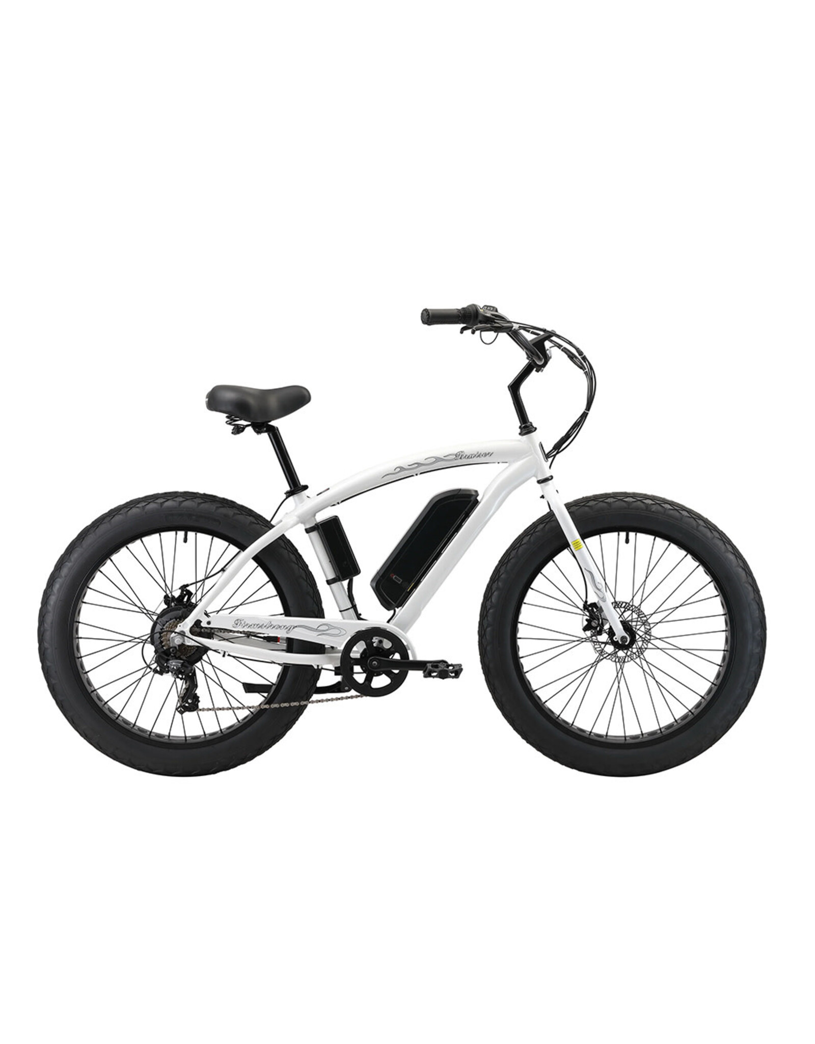 Firmstrong E-Bruiser 7-Speed Step-Over Matte White